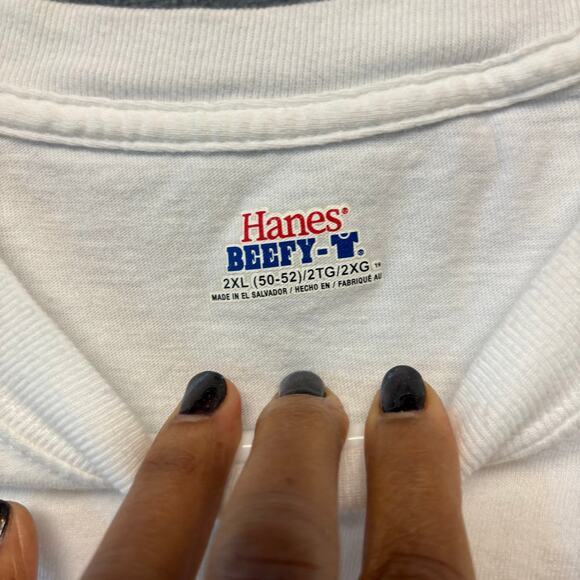 Vintage Hanes Beefy-T Nerds Unite Stomp Out Bullying Tee 2XL Skater Streetwear - Picture 5 of 8